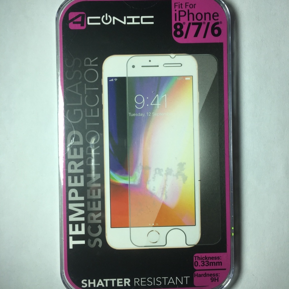 iPhone 6-8 Tempered Glass Screen Protector